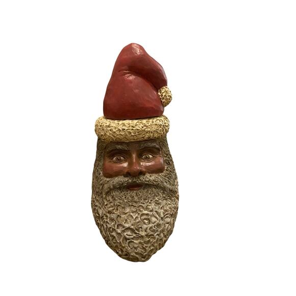 Kurt Adler Christmas Resin Old World Santa Candle Holder Or Table Top Decor - Picture 8 of 12